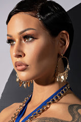 BY THE SEA CZ HUGGIE HOOPS