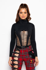 CALL ME BEEP ME CUT OUT BODYSUIT