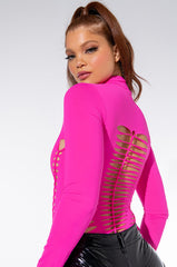 CALL ME BEEP ME CUT OUT BODYSUIT