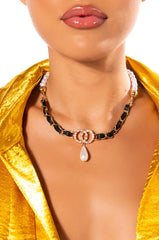 CALL ME COCO PEARL CHAIN NECKLACE