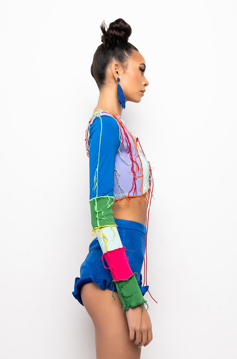 CALL ME NEVER MULTI COLOR TOP