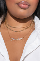 CANCER LAYER NECKLACE