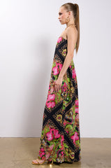 CANT CATCH ME PRINTED MESH JUMPSUIT