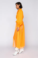 CAN'T FOOL ME MAXI DRESS WITH TULLE