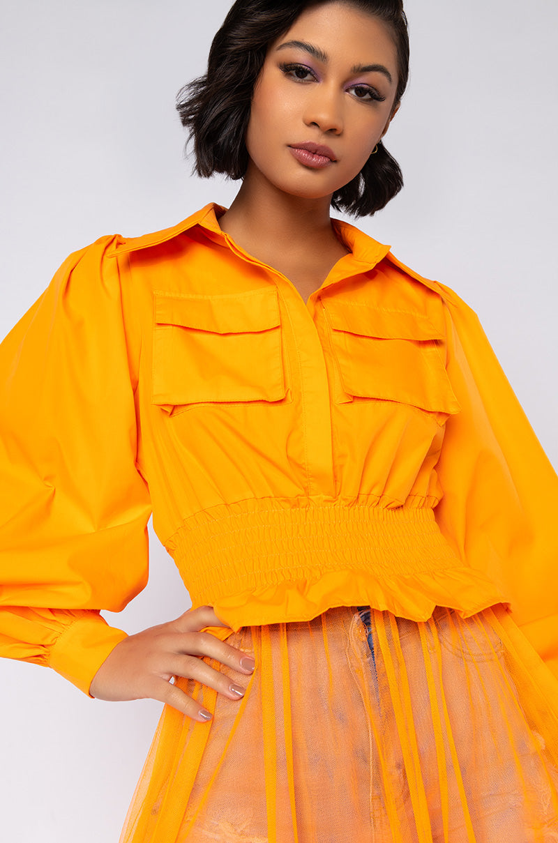 CAN'T FOOL ME MAXI DRESS WITH TULLE