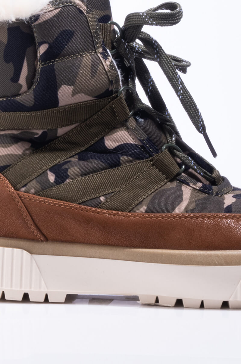 CAN'T HOLD BACK LACE UP BOOTIE