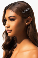 CAPRICORN RHINESTONE HAIR CLIP