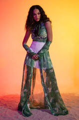 CAYMAN DREAM CHIFFON DUSTER
