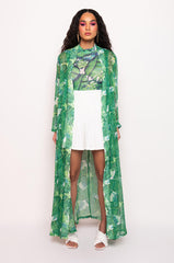 CAYMAN DREAM CHIFFON DUSTER