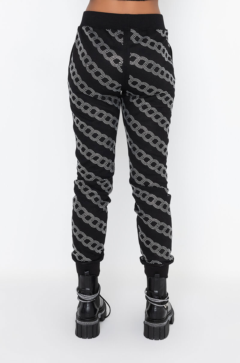 CHAINED DOWN SWEATPANTS