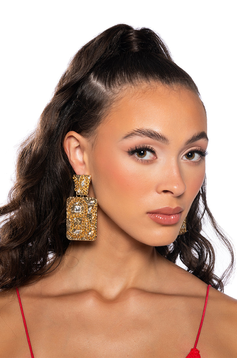 CHAINED UP EARRING