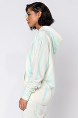 CHAMPION LIGHTWEIGHT FLEECE HOODIE FEATHER DYE