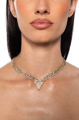 CHANGE YA LIFE CHOKER IN GOLD