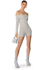 COMFY COZY KNIT ROMPER