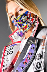 COMIC RELIEF FASHION MASK COVER
