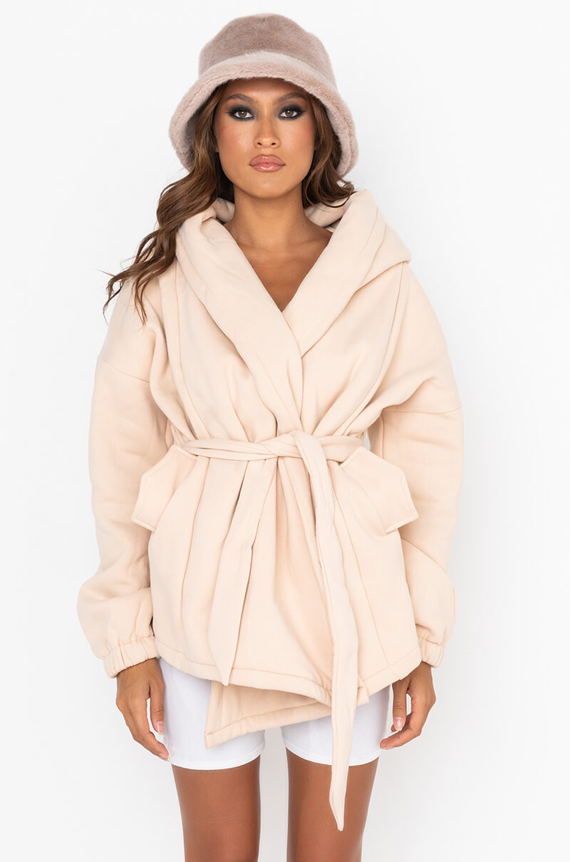 COZY COLLECTION HOODED JACKET
