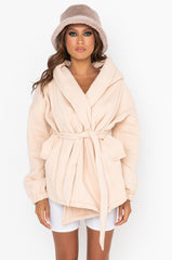 COZY COLLECTION HOODED JACKET
