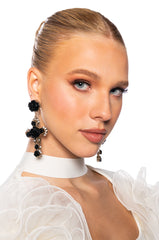 CROSS MY HEART EARRING