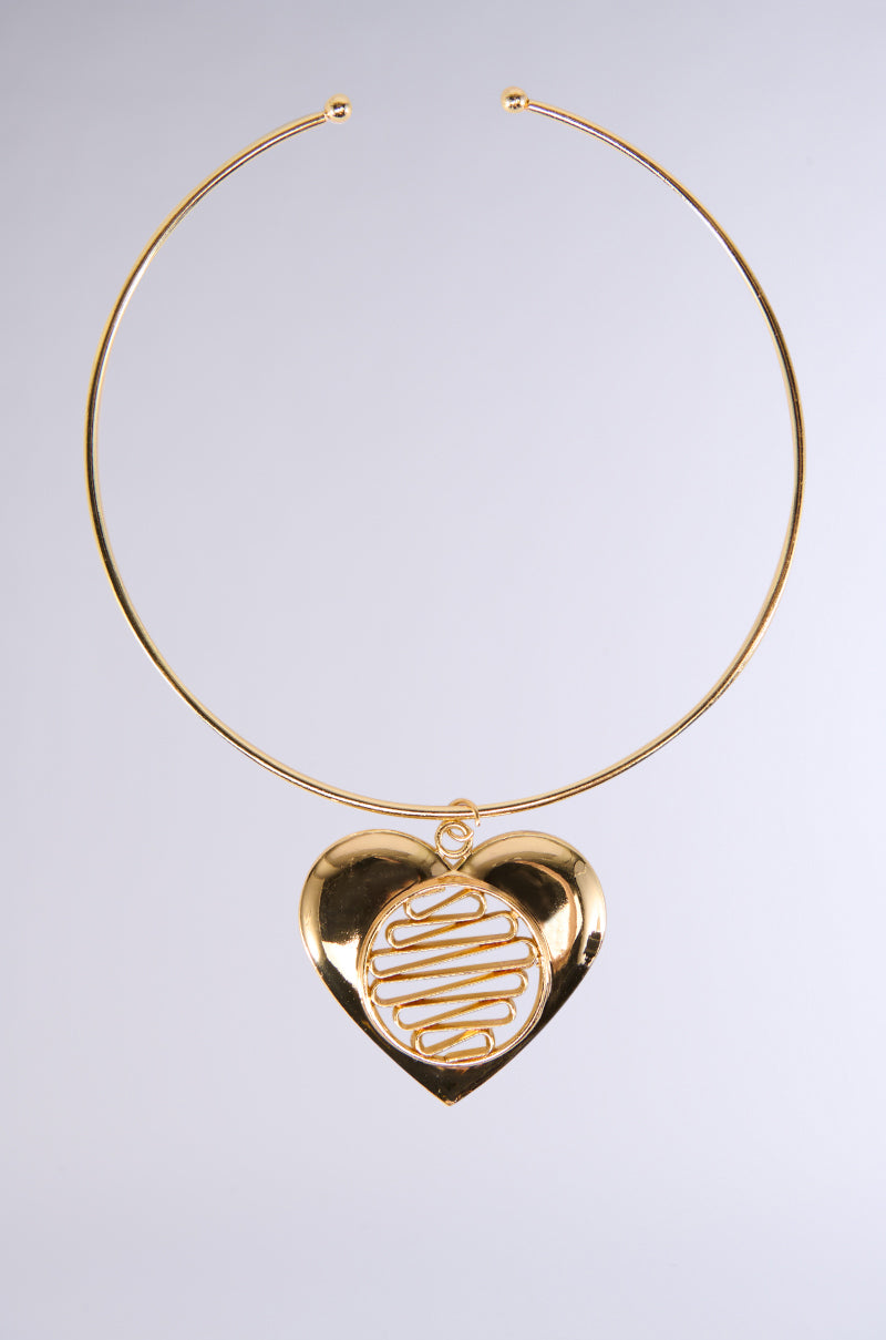 CROSS MY HEART NECKLACE