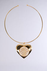 CROSS MY HEART NECKLACE