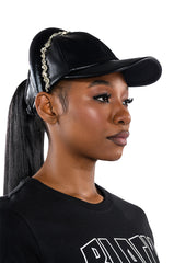 CROWNED ROYALTY EMBELLISHED HAT