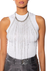 CRYSTAL TEARS NECKLACE