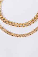 CUBANA GOLD CHAIN SET
