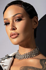 CUBANA SILVER CHAIN SET