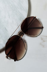 DEEP AVIATOR SUNGLASSES