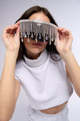 DIAMONDS ARE FOREVER VISOR SUNGLASSES