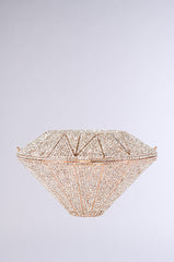 DIAMONDS FOREVER LUXE BLING CLUTCH