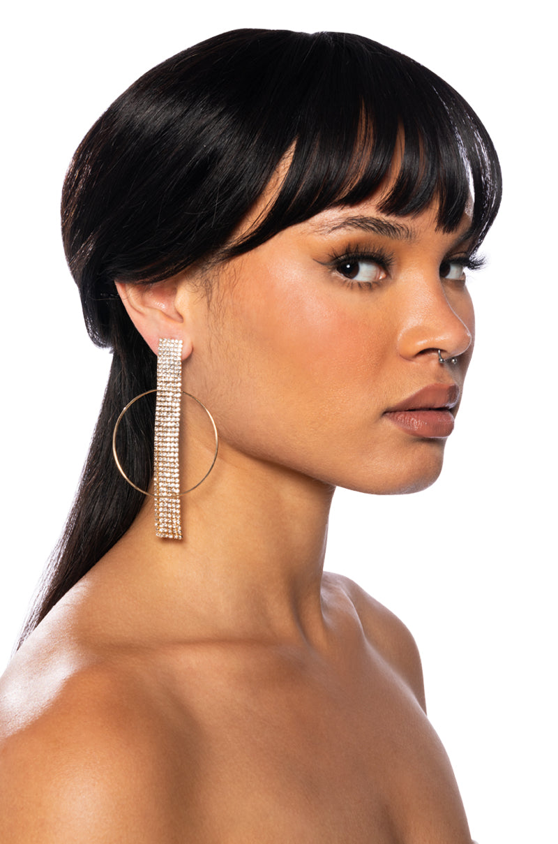 DISCO FEVER EARRING IN GOLD