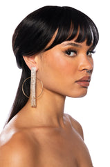 DISCO FEVER EARRING IN GOLD