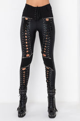 DON'T AT ME LACE UP PANT