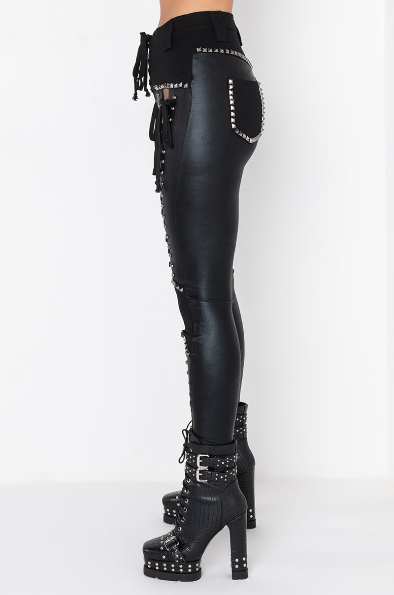 DON'T AT ME LACE UP PANT