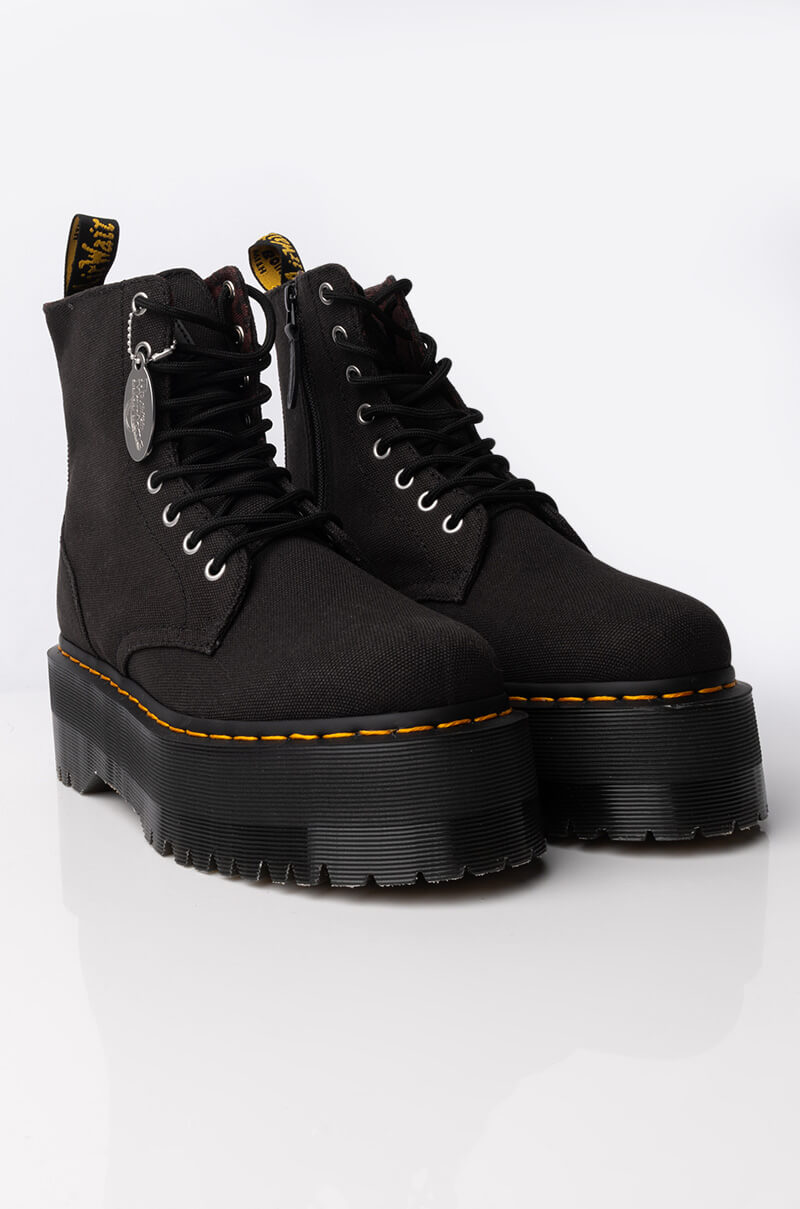 DR. MARTEN JADON MAX X-GIRL BLACK CANVAS