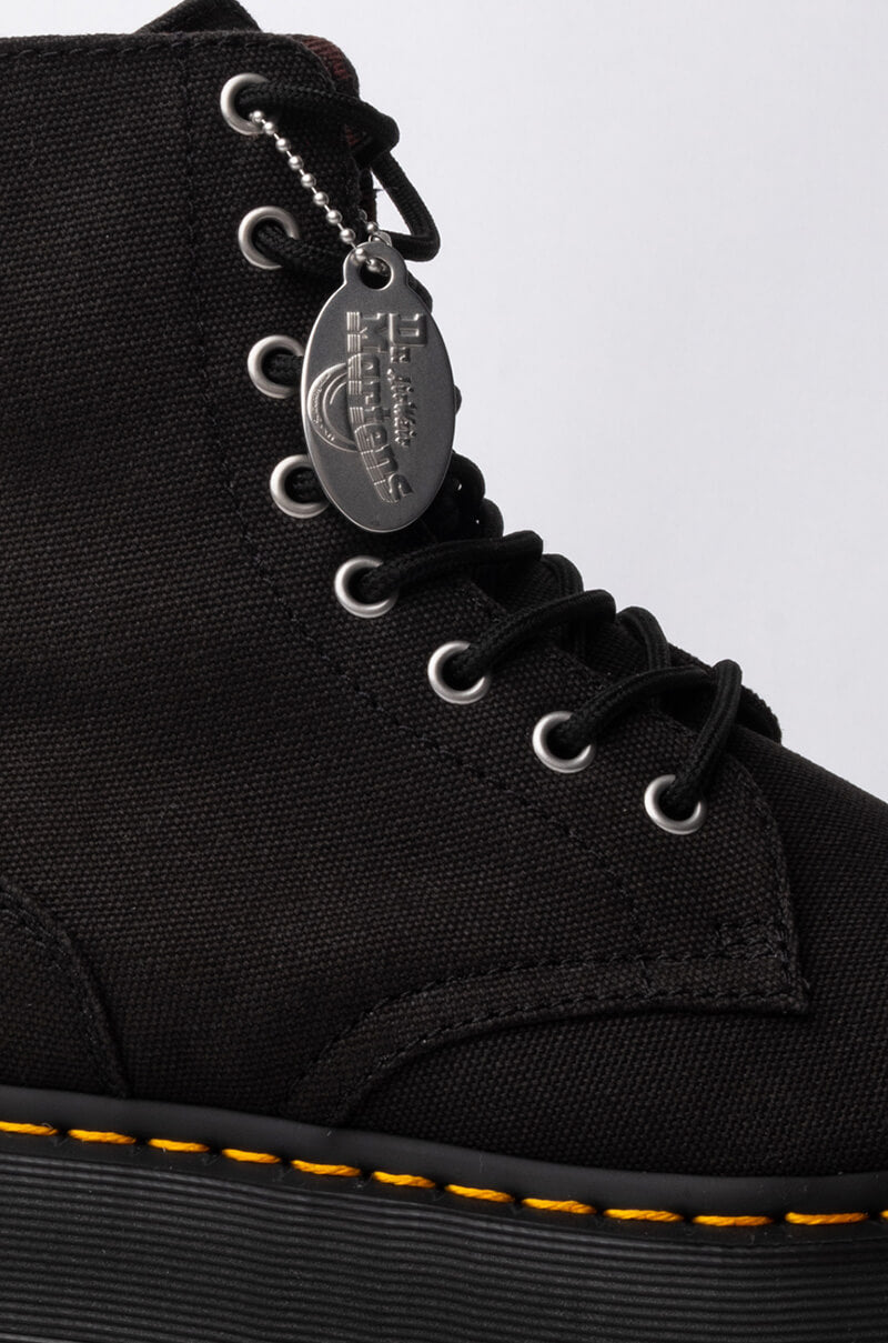 DR. MARTEN JADON MAX X-GIRL BLACK CANVAS