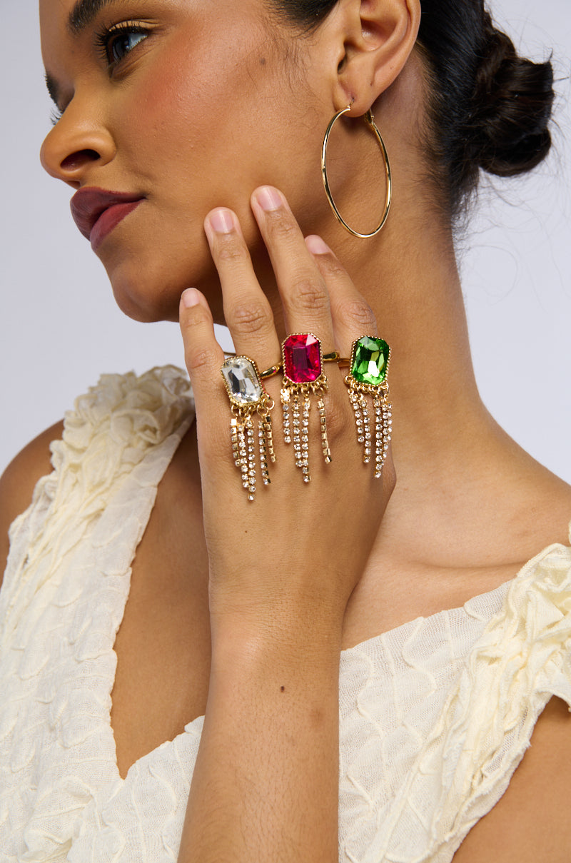 DRIPPIN COLORS RING SET