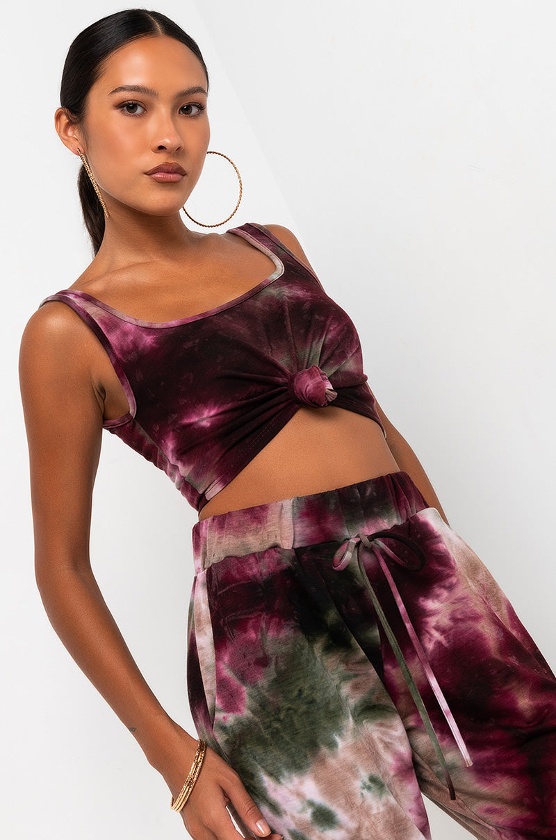 EASY RIDER FRENCH TERRY CROP TOP
