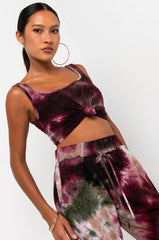 EASY RIDER FRENCH TERRY CROP TOP