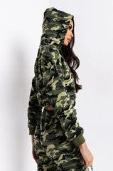 EASY TO SAY SWEATSHIRT GREEN CAMO