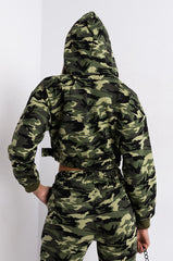 EASY TO SAY SWEATSHIRT GREEN CAMO