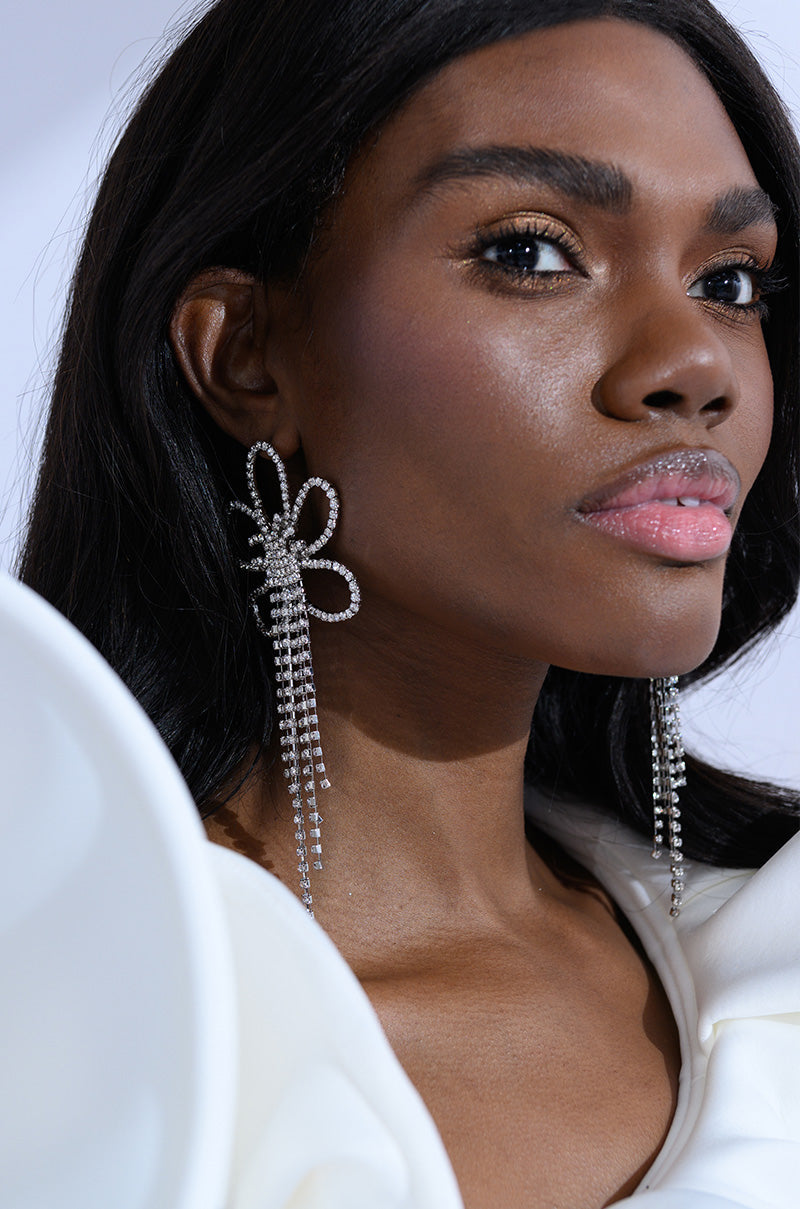 ESTELLE EMBELLISHED CHANDELIER EARRINGS