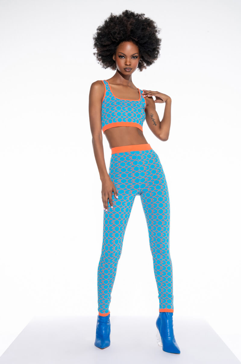 EVERYDAY KNIT BRALETTE BLUE MULTI