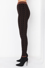 EVERYDAY SKINNY KNIT LEGGINGS BLACK MULTI