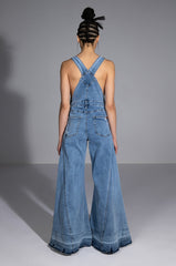 EVERYDAY WIDE LEG OVERALLS