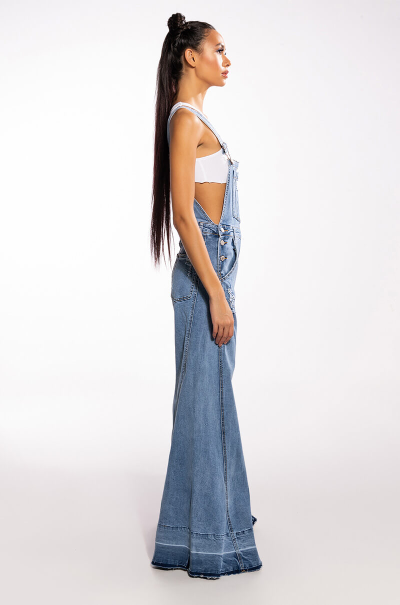 EVERYDAY WIDE LEG OVERALLS