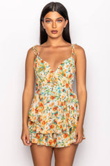 EVERYTHING AND MORE FLORAL ROMPER