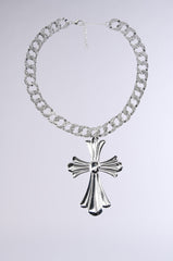 EVERYTHING CHROME NECKLACE