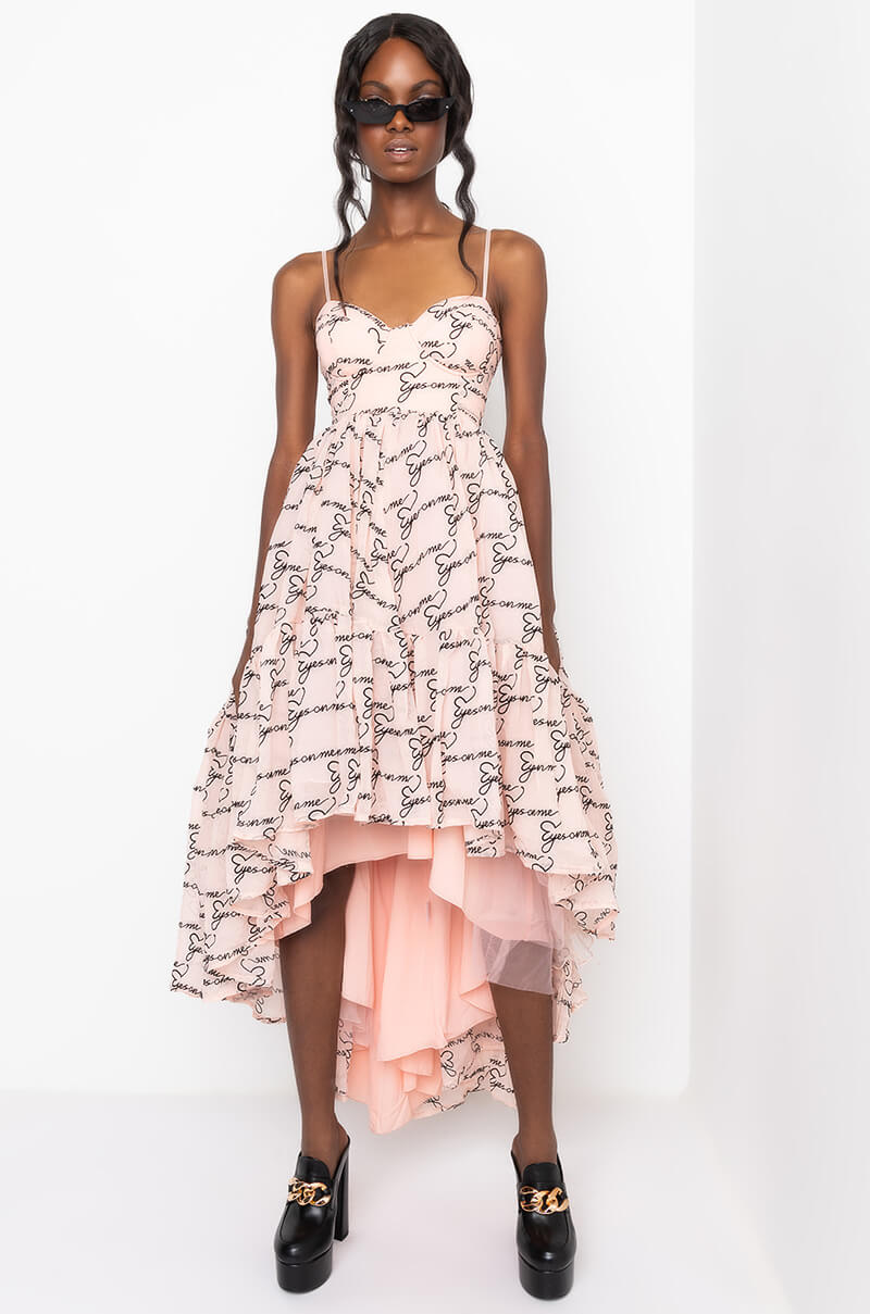 EXCUSE ME MAXI TUBE DRESS